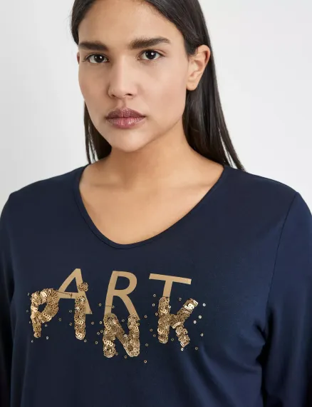 SAMOON Футболка с длинным рукавом