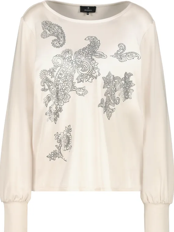 MONARI Блуза-рубашка с узором пэйсли