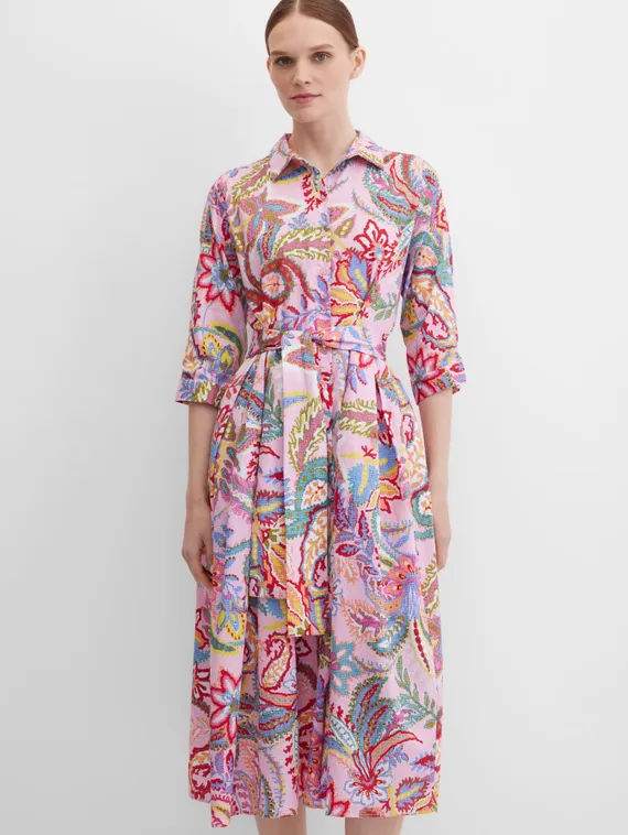 Elisa.and.me Платье-рубашка миди