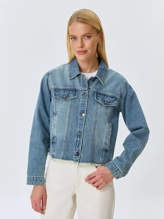 BULMER Укороченный джинсовый жакет