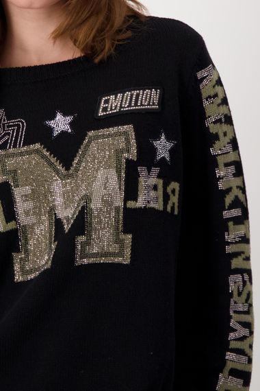 MONARI Свитер со стразами