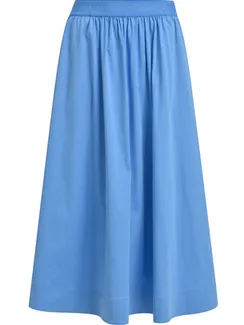 Elisa.and.me Юбка миди А-силуэта голубая