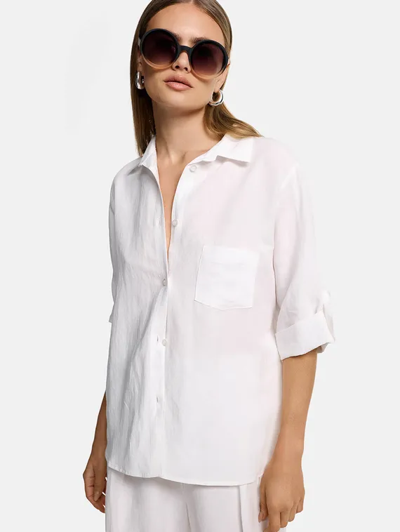 CATNOIR Блуза из вискозы и льна