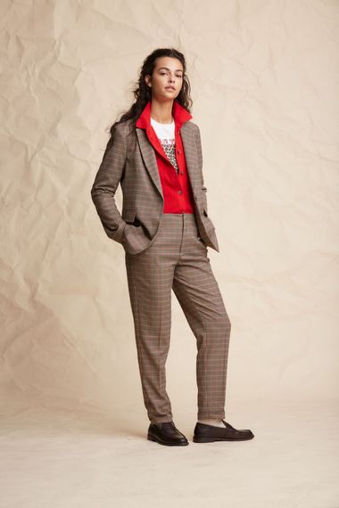 Oui Пиджак в клетку