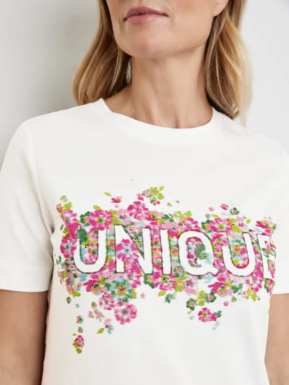 GERRY WEBER Футболка с надписью