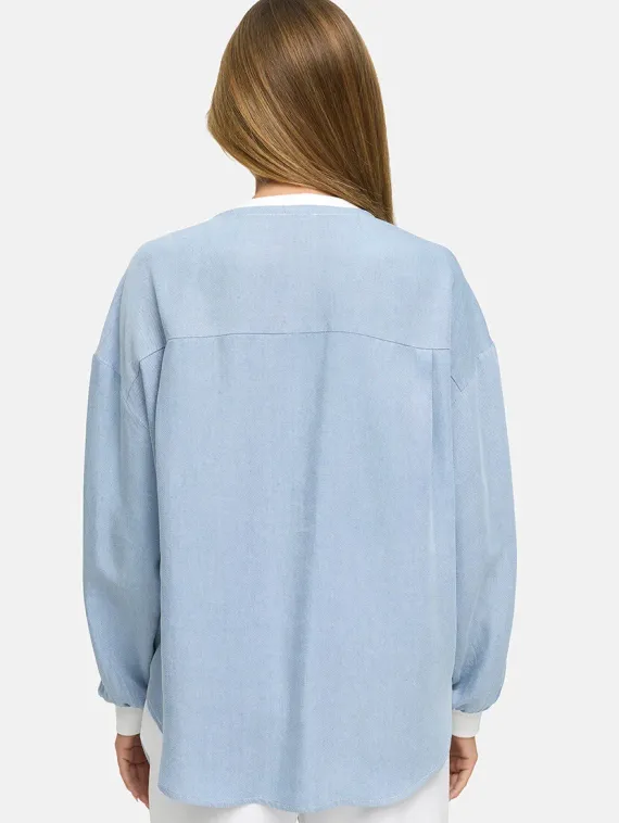 CATNOIR Толстовка с джинсовой спинкой