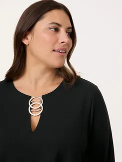 SAMOON Топ длинный рукав