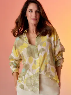 GERRY WEBER Блузка с растительным принтом