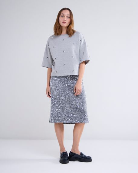 SUMMUM Толстовка с камнями