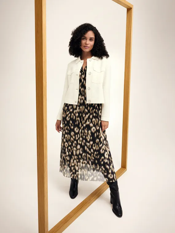 GERRY WEBER Жакет с отделкой букле