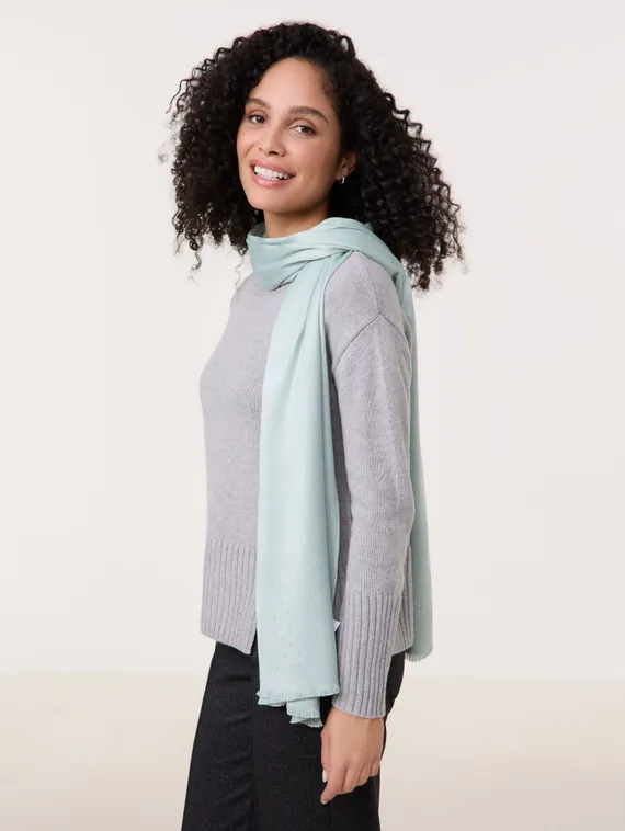 GERRY WEBER Шарф с декоративными камнями