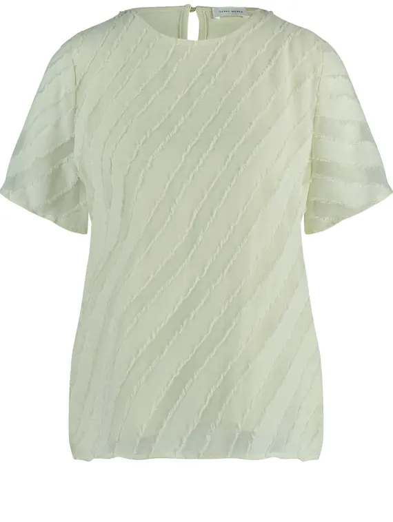 GERRY WEBER Блуза с прозрачными вставками