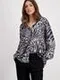MONARI Блуза с анималистичным принтом