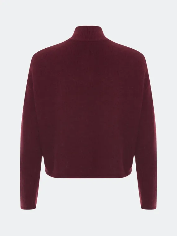 BULMER Укороченный бомбер с ангорой