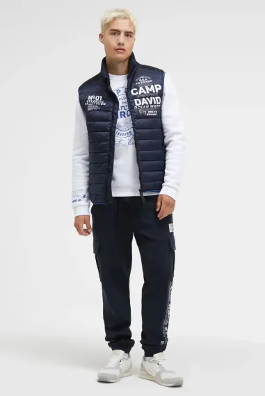 CAMP DAVID Стеганый жилет