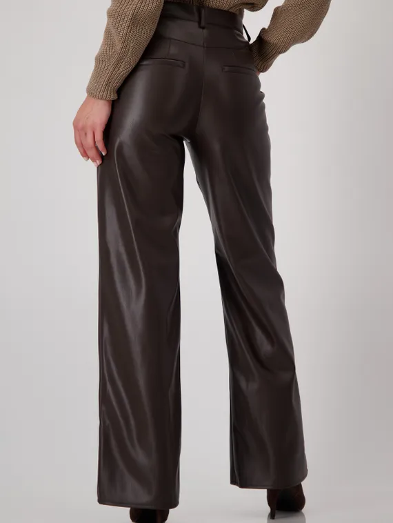 MONARI Брюки широкие из искусственной кожи