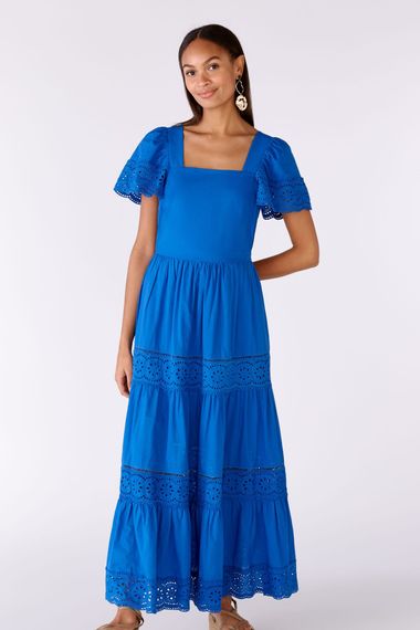 Oui Платье с вышивкой