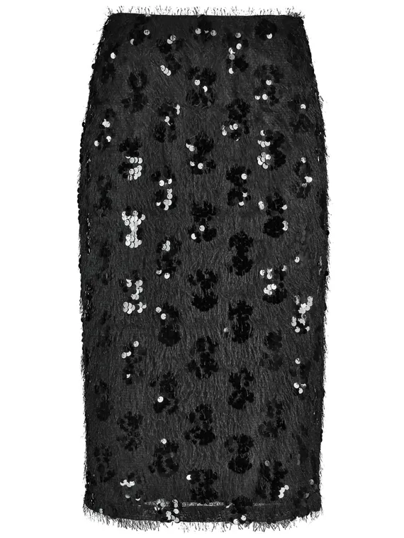 GERRY WEBER Юбка с бахромой и пайетками