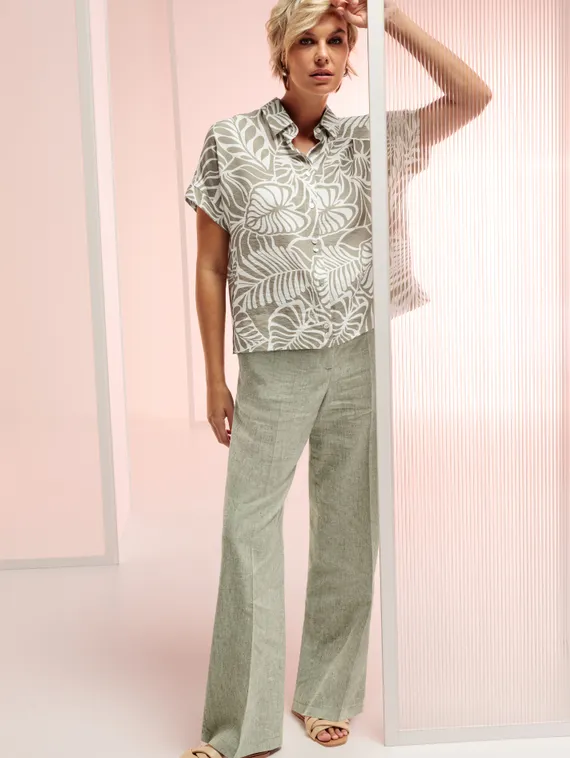 BIANCA Брюки льняные