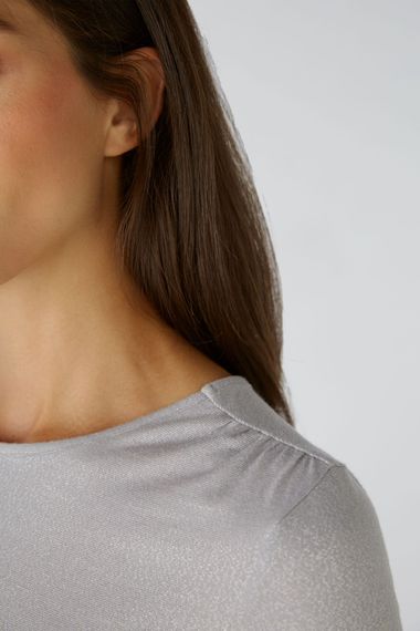 Oui Футболка из эластичной вискозы