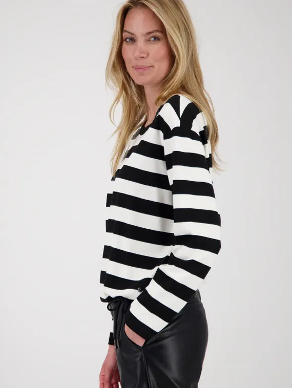 MONARI Толстовка в полоску
