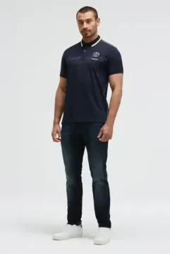 CAMP DAVID Поло с рисунком