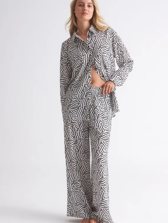 UNQ Брюки с принтом