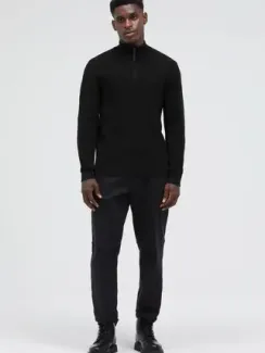 CAMP DAVID Черный свитер на молнии