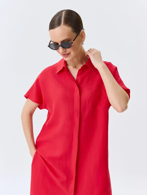 BULMER Удлиненная льняная блузка