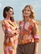 GERRY WEBER Блузка с ярким графическим принтом