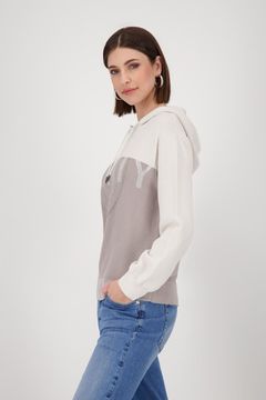 MONARI Джемпер хлопковый с капюшоном