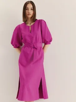 TAIFUN Платье с объемными рукавами