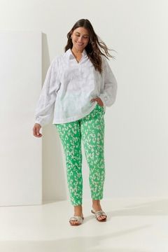 SAMOON Блуза с жаккардовым узором