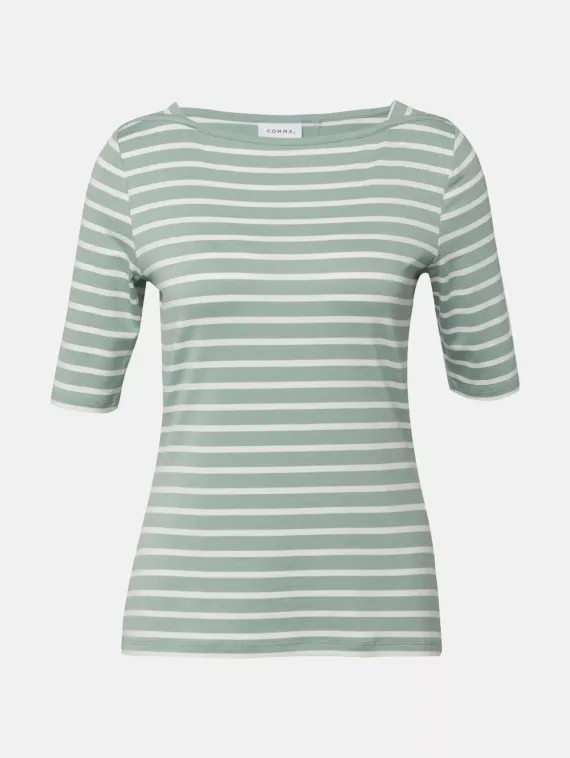 COMMA, Футболка из вискозного трикотажа