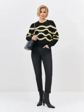 BULMER Укороченные джинсы с деликатной варкой