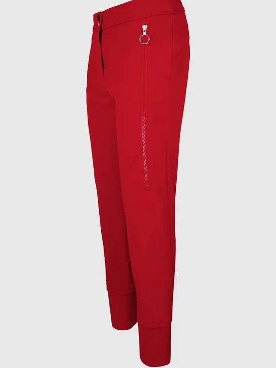 Брюки с карманами на молнии BIANCA