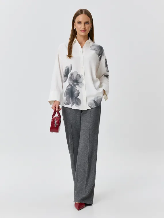 BULMER Блузка с цветочным принтом
