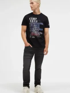 CAMP DAVID Футболка с надписью
