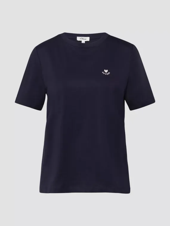 s.Oliver Футболка с вышивкой