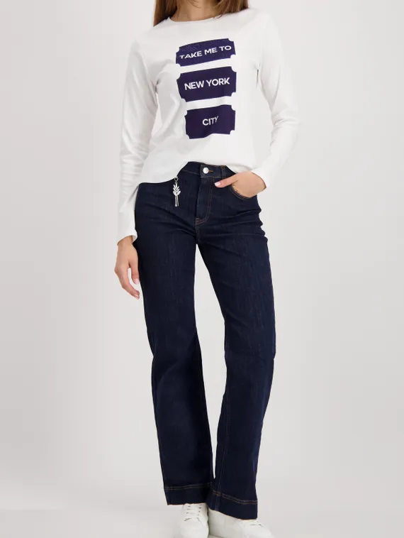 MONARI Лонгслив с принтом