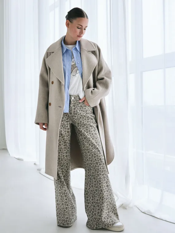 Elisa.and.me Джинсы широкие с принтом