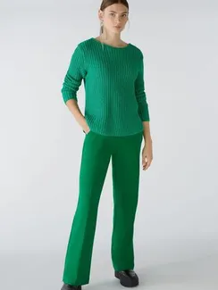 Oui Брюки из плотного трикотажа