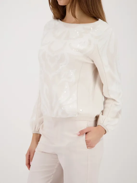 MONARI Вязаный джемпер с жаккардовым узором