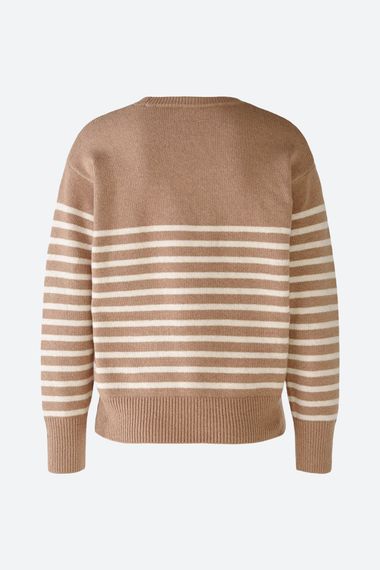 Oui Свитер из смесового хлопка