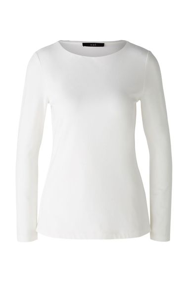 Oui Футболка длинный рукав базовая