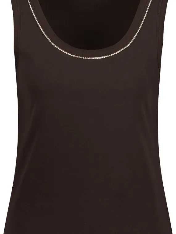 MONARI Топ с украшенным воротником