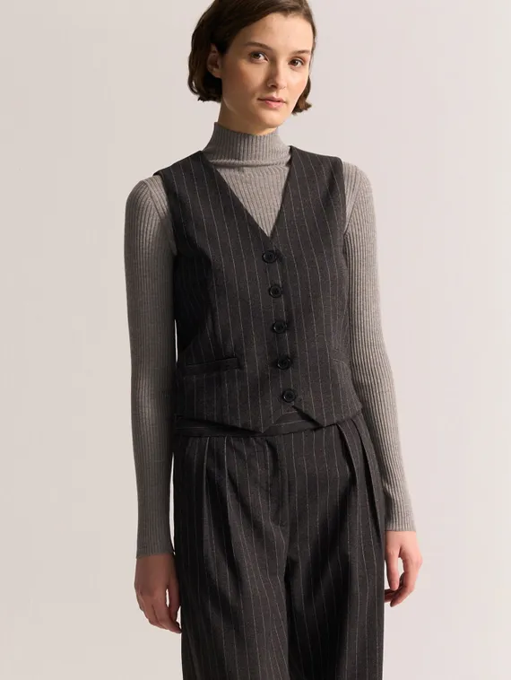 UNQ Брюки в полоску