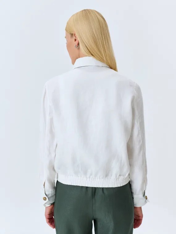 BULMER Бомбер из 100% льна