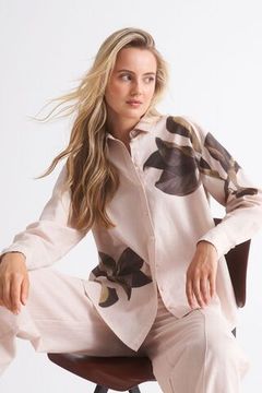 UNQ Блуза со льном