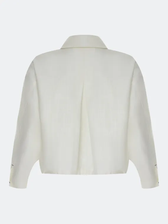 BULMER Жакет из тенселя и льна